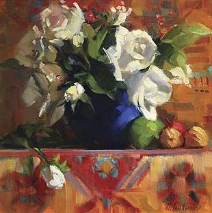 Nancy Tankersley - White Roses